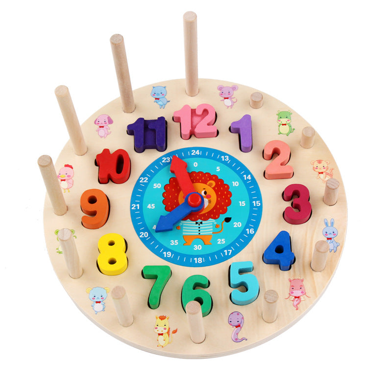 Rainbow Digital Clock Digital Toys