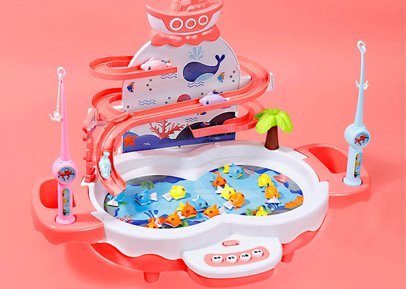 Children's Electric Early Education Music Track Toys