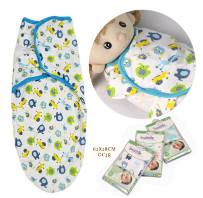 Anti Startled Cartoon Baby Sleeping Bag