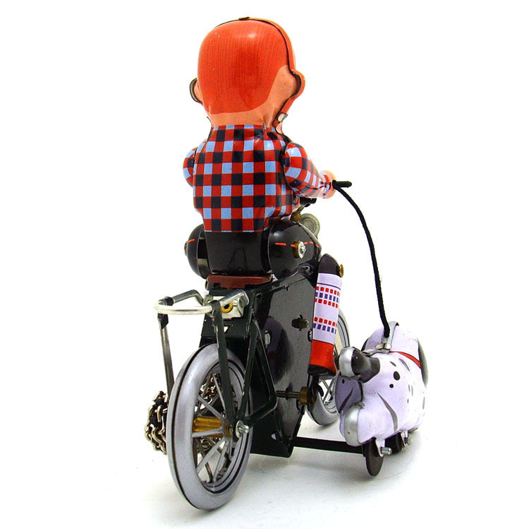 Kids Walking Dog Iron Toy