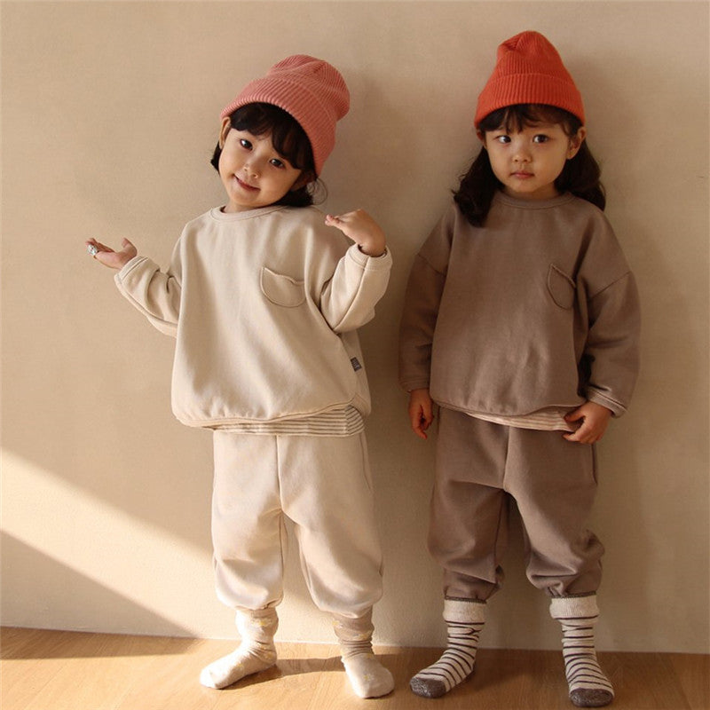 Leisure Linen Cotton Sweater Suit