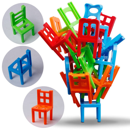 Board Game Balance Chairs Stacking Game