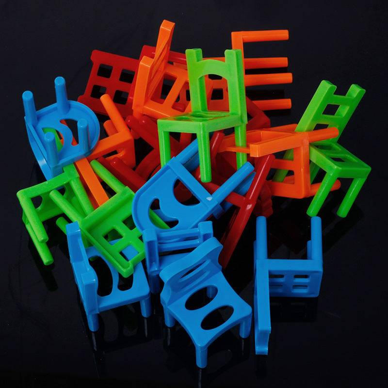 Board Game Balance Chairs Stacking Game