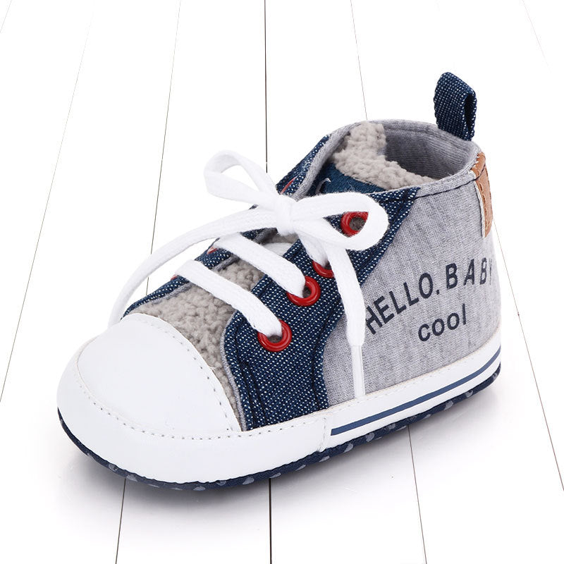 Color Matching Letters Walking Shoes