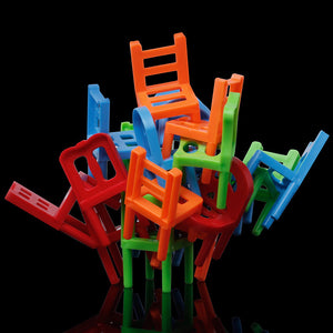 Board Game Balance Chairs Stacking Game