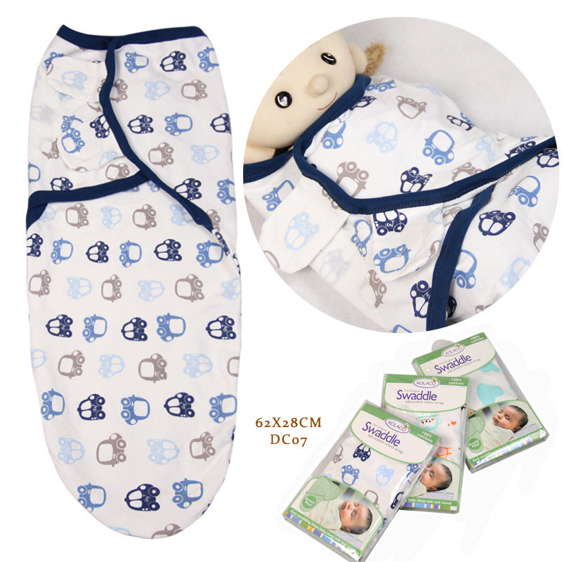 Anti Startled Cartoon Baby Sleeping Bag