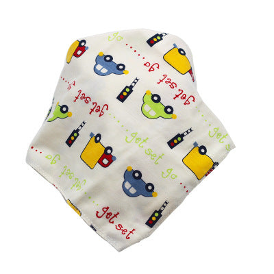 Waterproof Triangle Cotton Baby Bibs