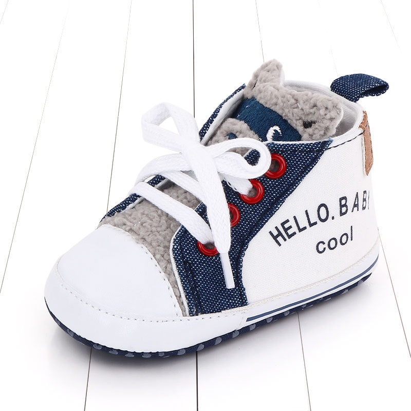 Color Matching Letters Walking Shoes
