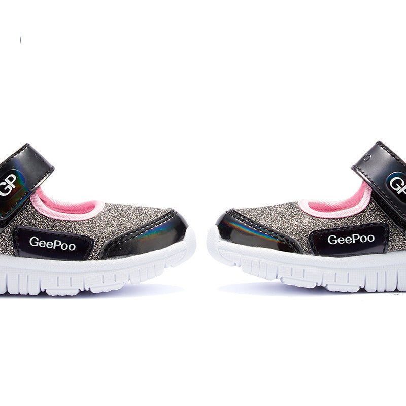 Children's Square Mouth Shoes