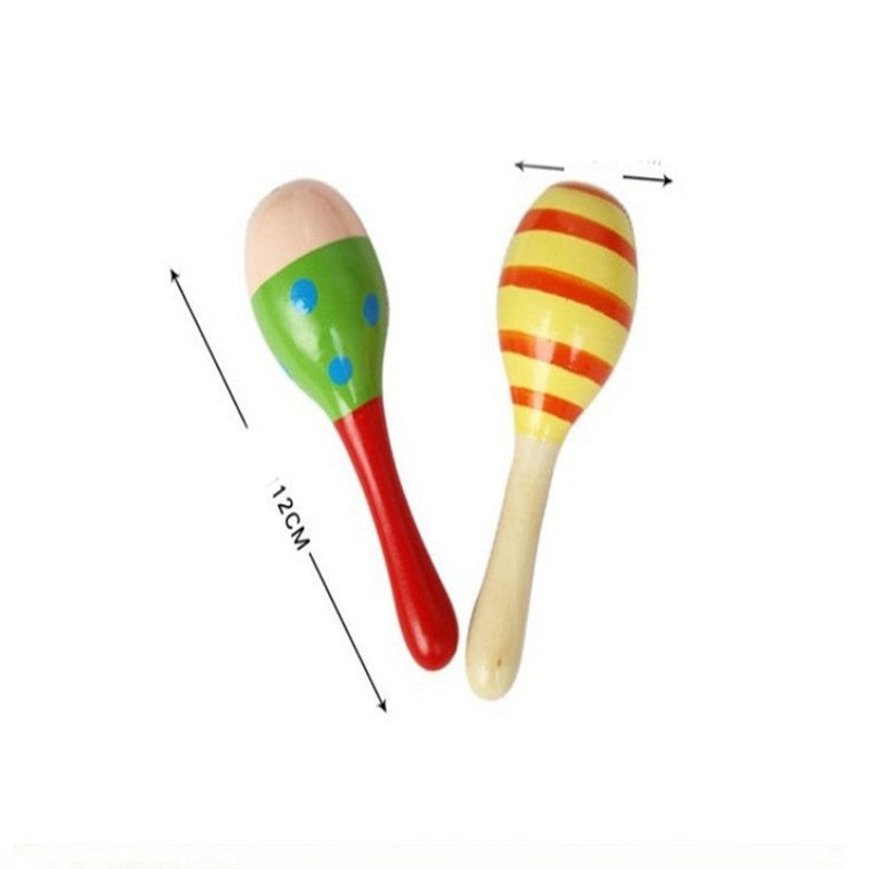 Children's Wooden Sand Hammer Toys