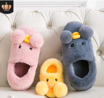 Cute Cartoonduck Cotton Slipper