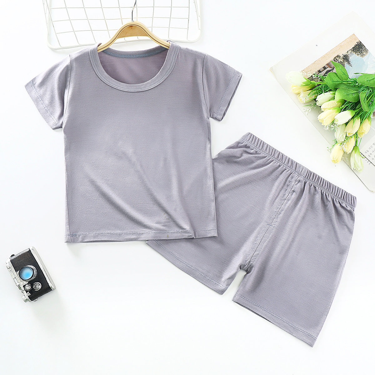 Short-sleeved Shorts Two-piece Infant Baby Clothes