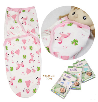 Anti Startled Cartoon Baby Sleeping Bag