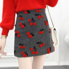 Western Style Woolen Short Skirt Small Fragrance Two-piece Fashion