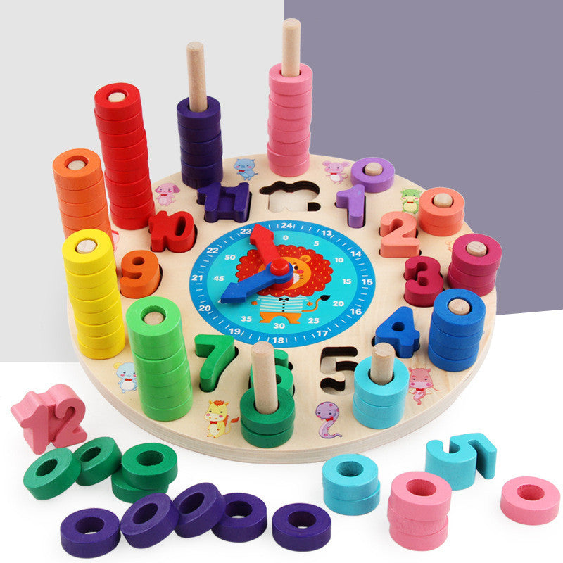 Rainbow Digital Clock Digital Toys