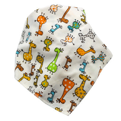 Waterproof Triangle Cotton Baby Bibs
