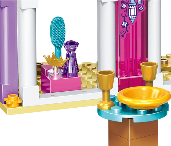 Assembles toy
