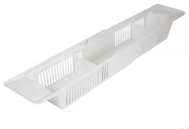 Adjustable Retractable Plastic Bathtub Rack