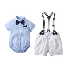 Baby Boy Short-sleeved Shorts Romper