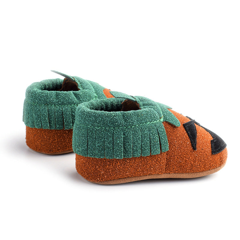 Halloween Pumpkin Cosplay Slip-on Shoes
