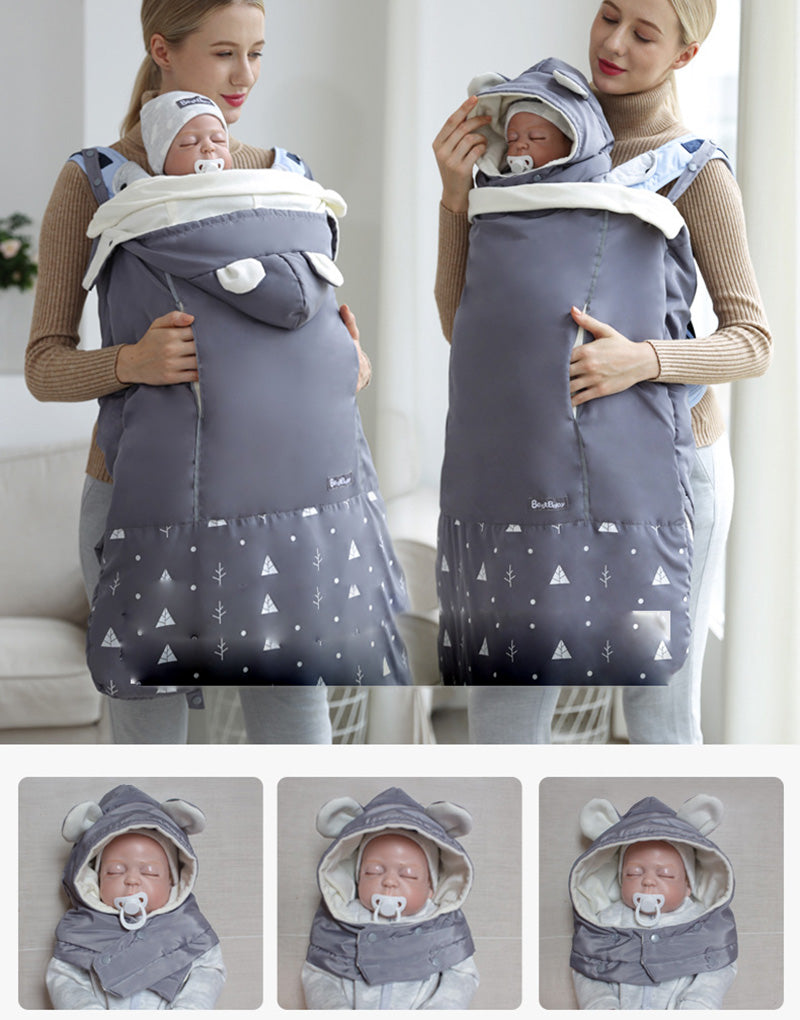 Cloak Cover Windproof Quilt Stroller Baby Carrier