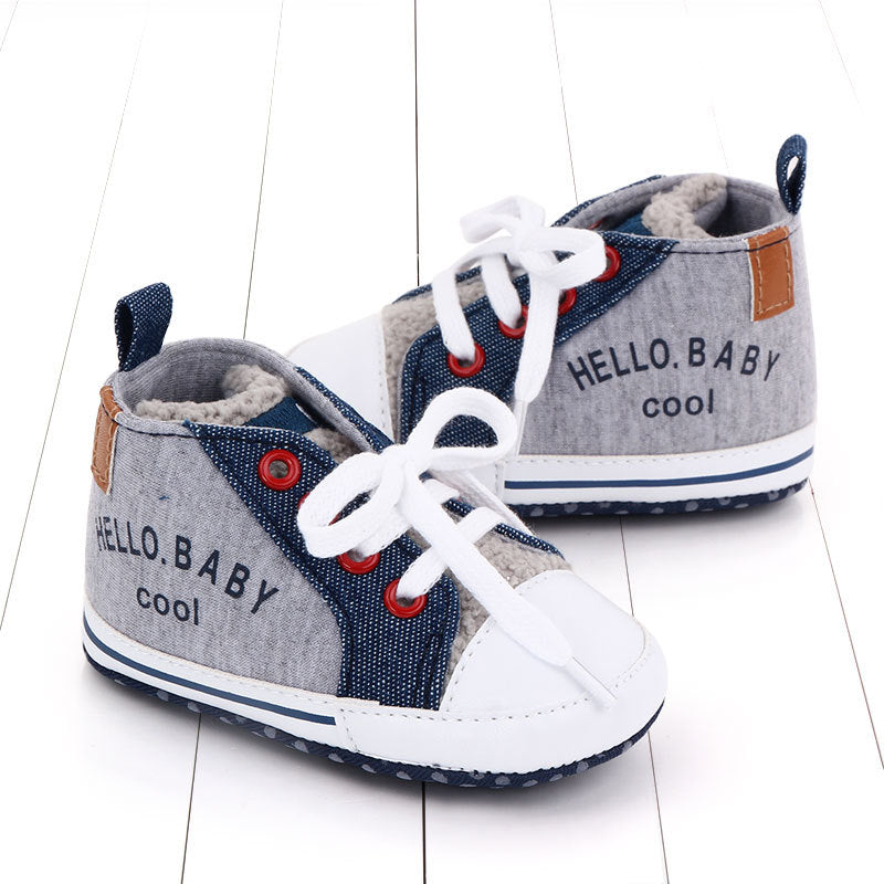 Color Matching Letters Walking Shoes