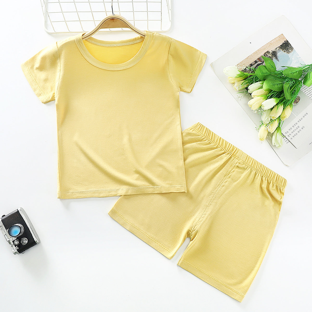 Short-sleeved Shorts Two-piece Infant Baby Clothes