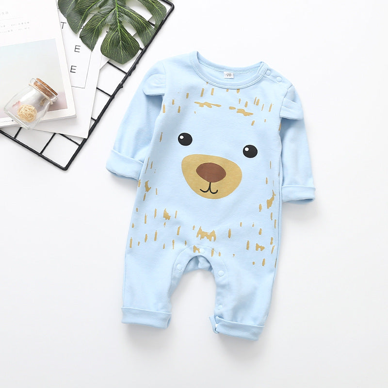 Animal Cartoon Print One-piece