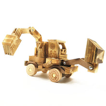 Wooden Excavator Model Toy Large Toy