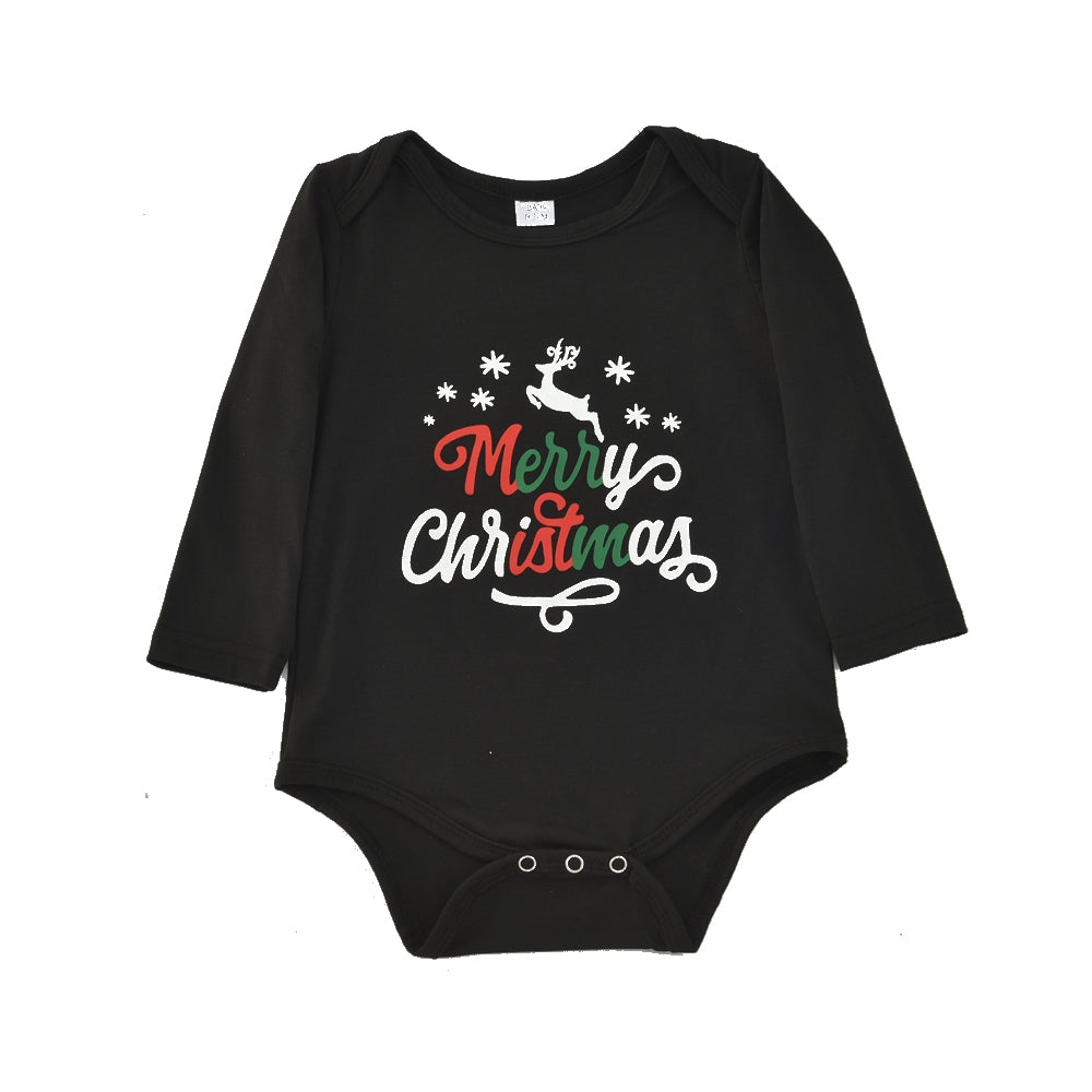 Short-sleeved Family Suit Christmas Pajamas For Boys And Girls