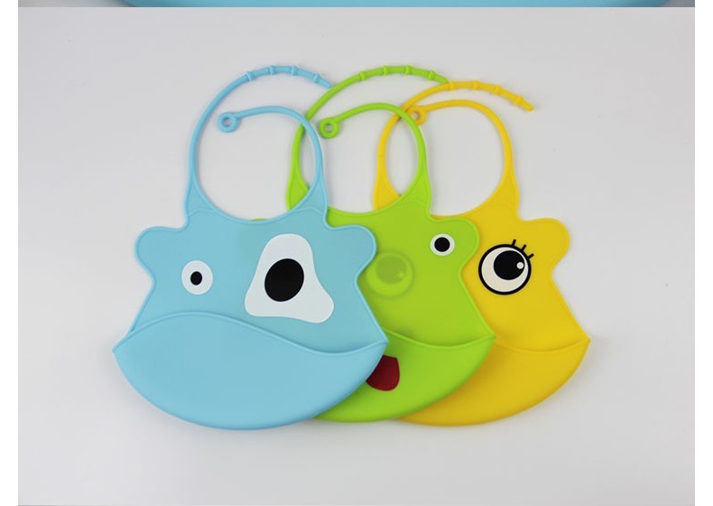 Waterproof Silicone Feeding Baby Saliva Towel