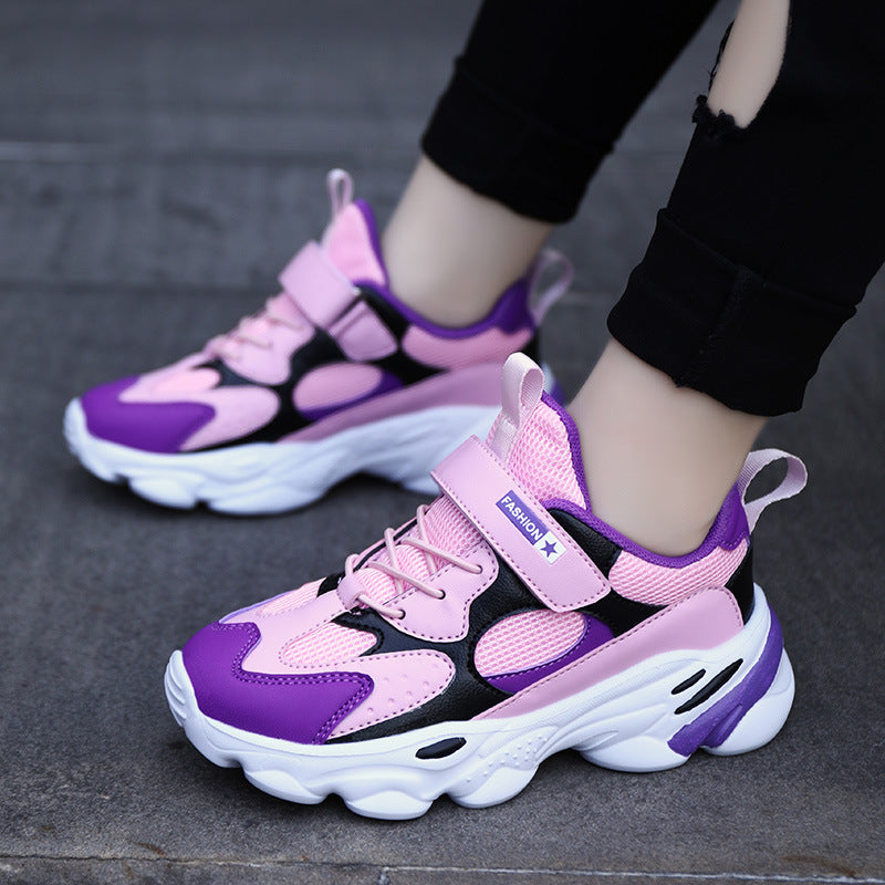 Mesh Front Tie Casual Comfortable Shoes