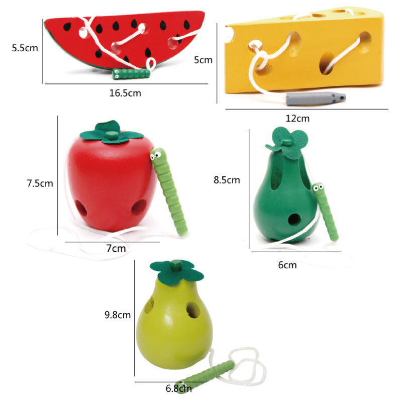 High-quality Wood Educational Fruit Toys