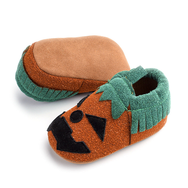 Halloween Pumpkin Cosplay Slip-on Shoes