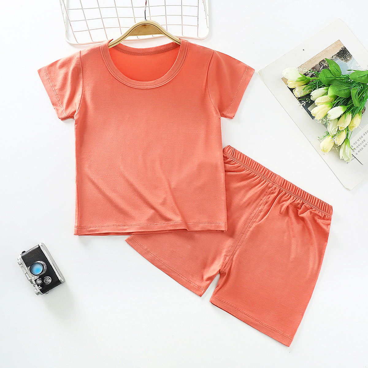 Short-sleeved Shorts Two-piece Infant Baby Clothes