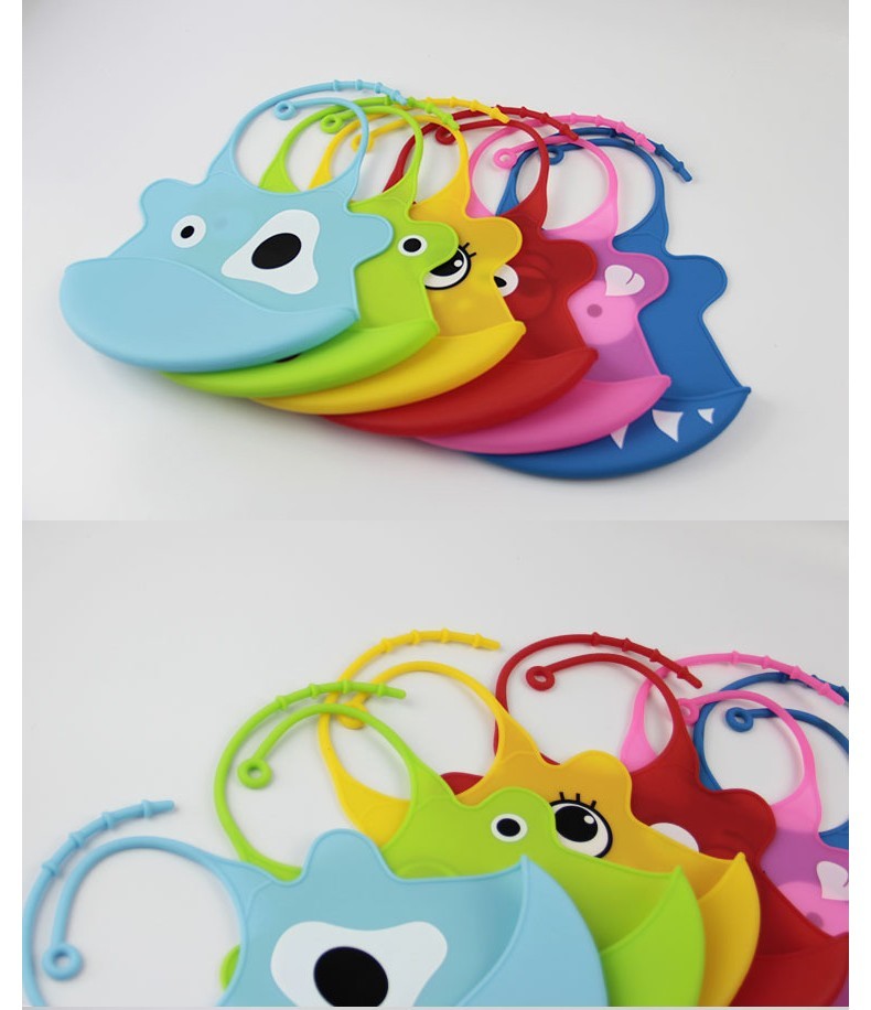 Waterproof Silicone Feeding Baby Saliva Towel