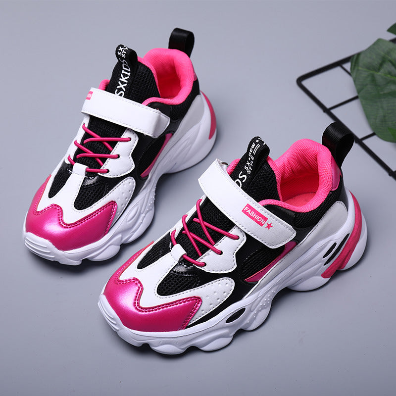 Mesh Front Tie Casual Comfortable Shoes