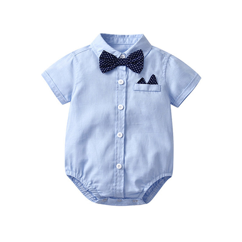 Baby Boy Short-sleeved Shorts Romper