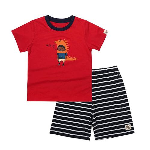 Cotton Short-sleeved T-shirt Shorts
