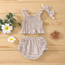Lace Sling Top Bread Three Piece Set