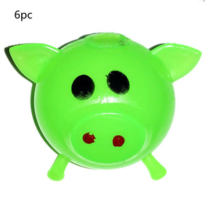 Rainbow Sponge Ball For Kids Stress Reliever Toy