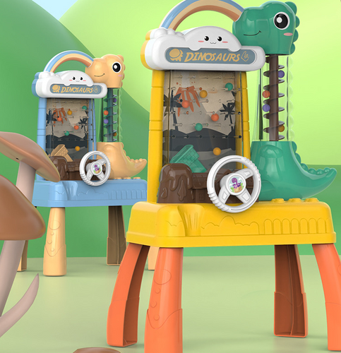Dinosaur Machine Puzzle Catch Beans Electric Toys