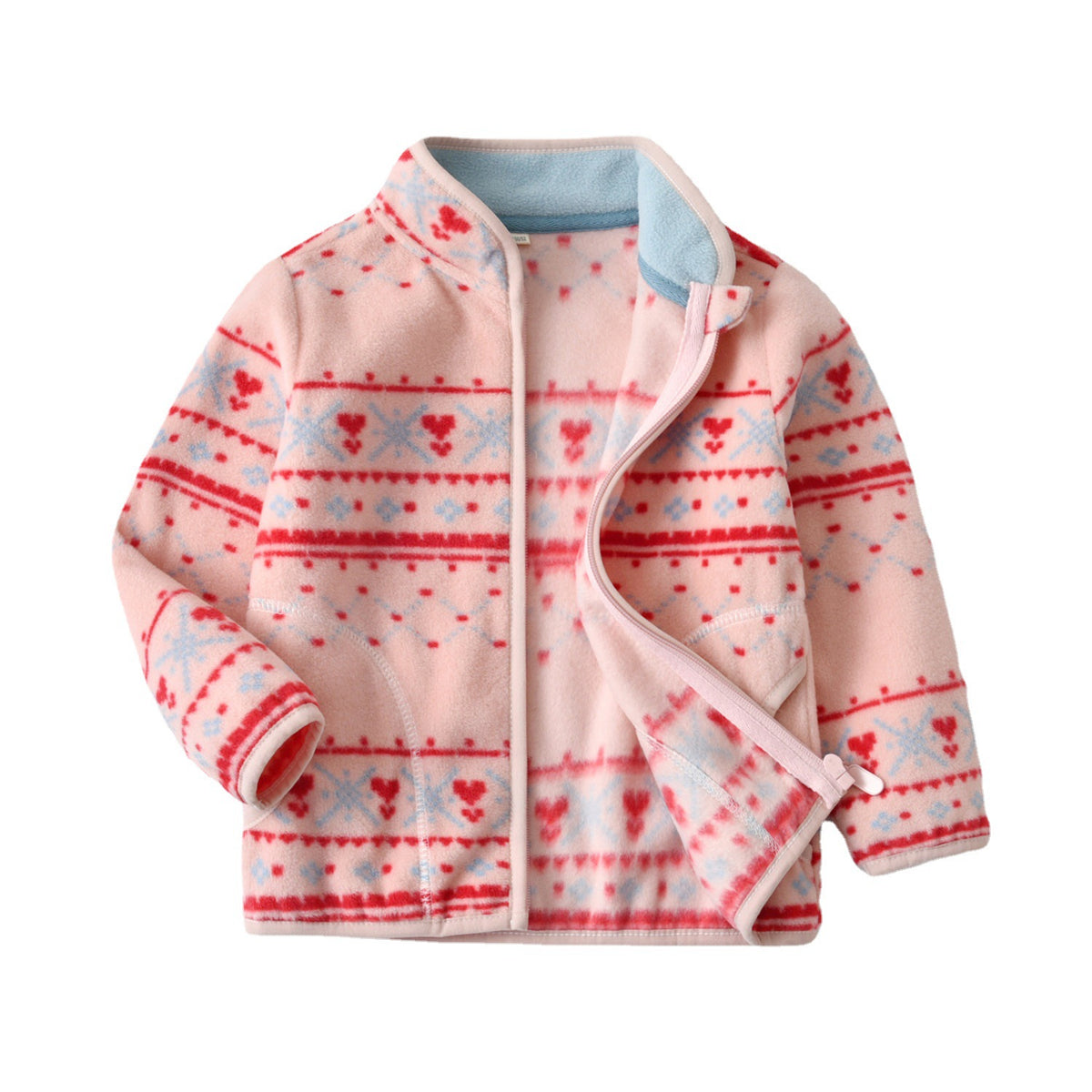 Polar Fleece Thin Long Sleeve Jacket
