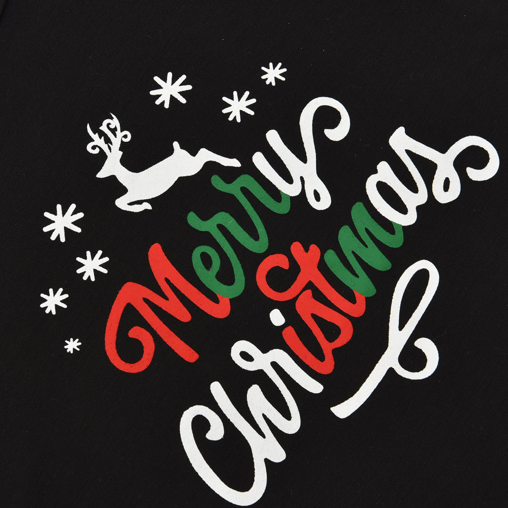 Short-sleeved Family Suit Christmas Pajamas For Boys And Girls