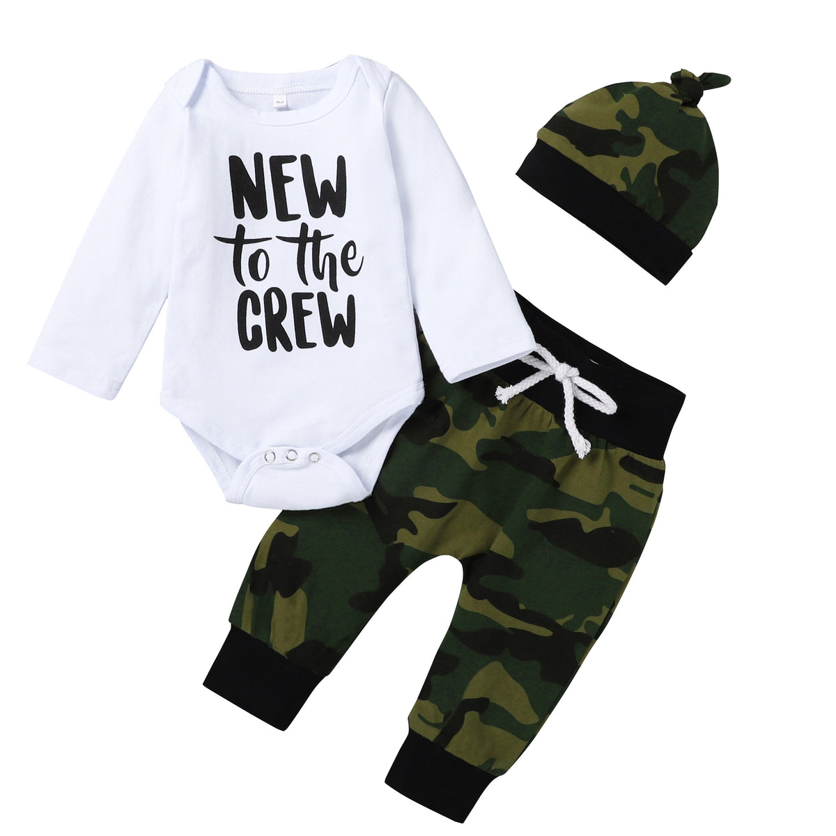 White Cotton Letter Camouflage Print With Hood
