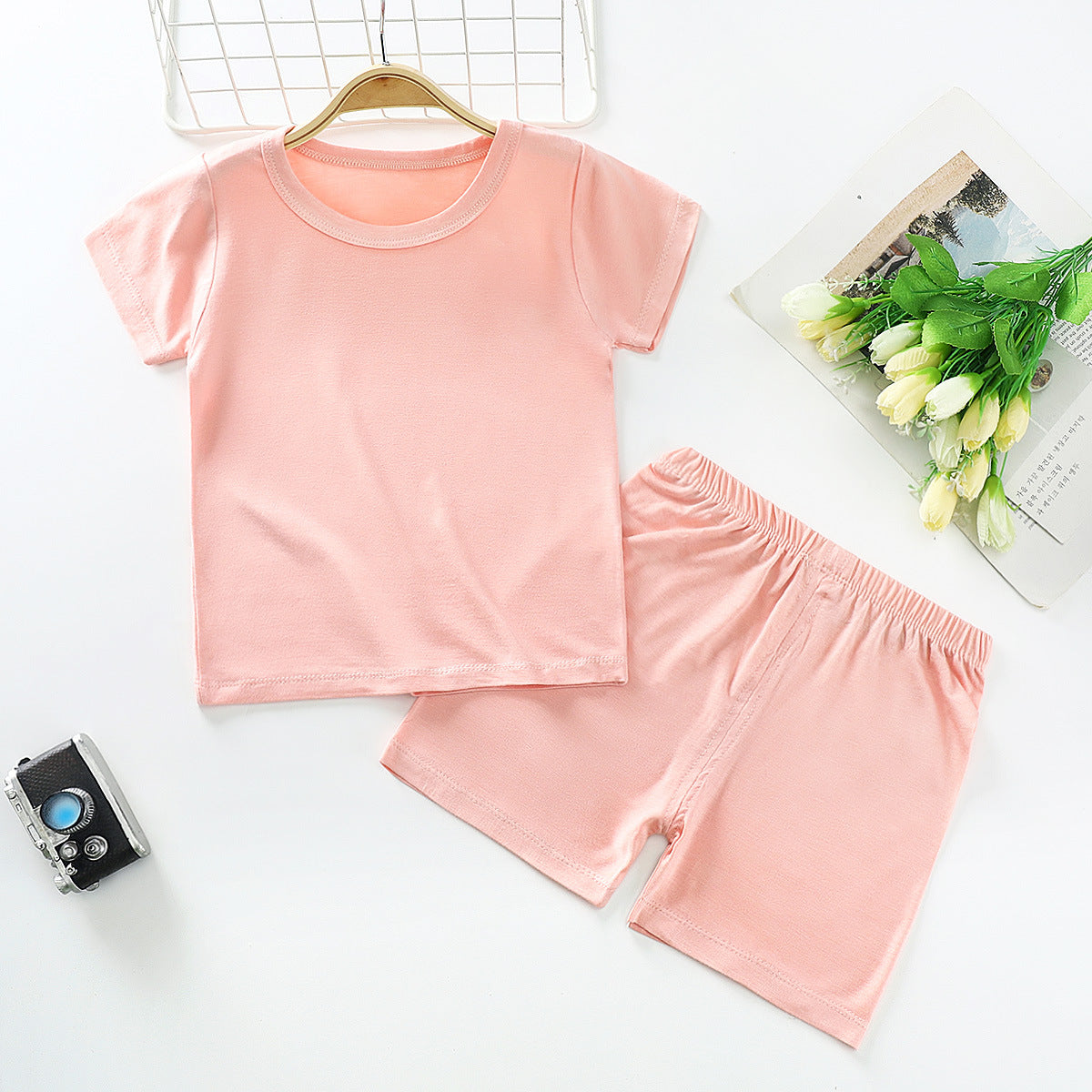 Short-sleeved Shorts Two-piece Infant Baby Clothes
