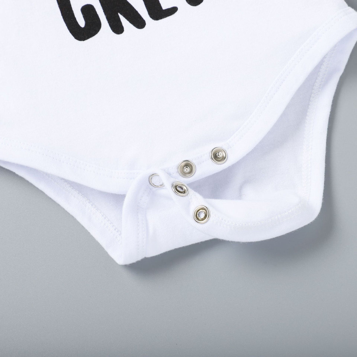 White Cotton Letter Camouflage Print With Hood